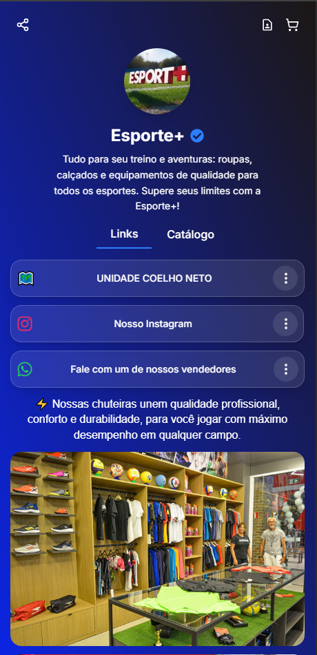 Preview do App